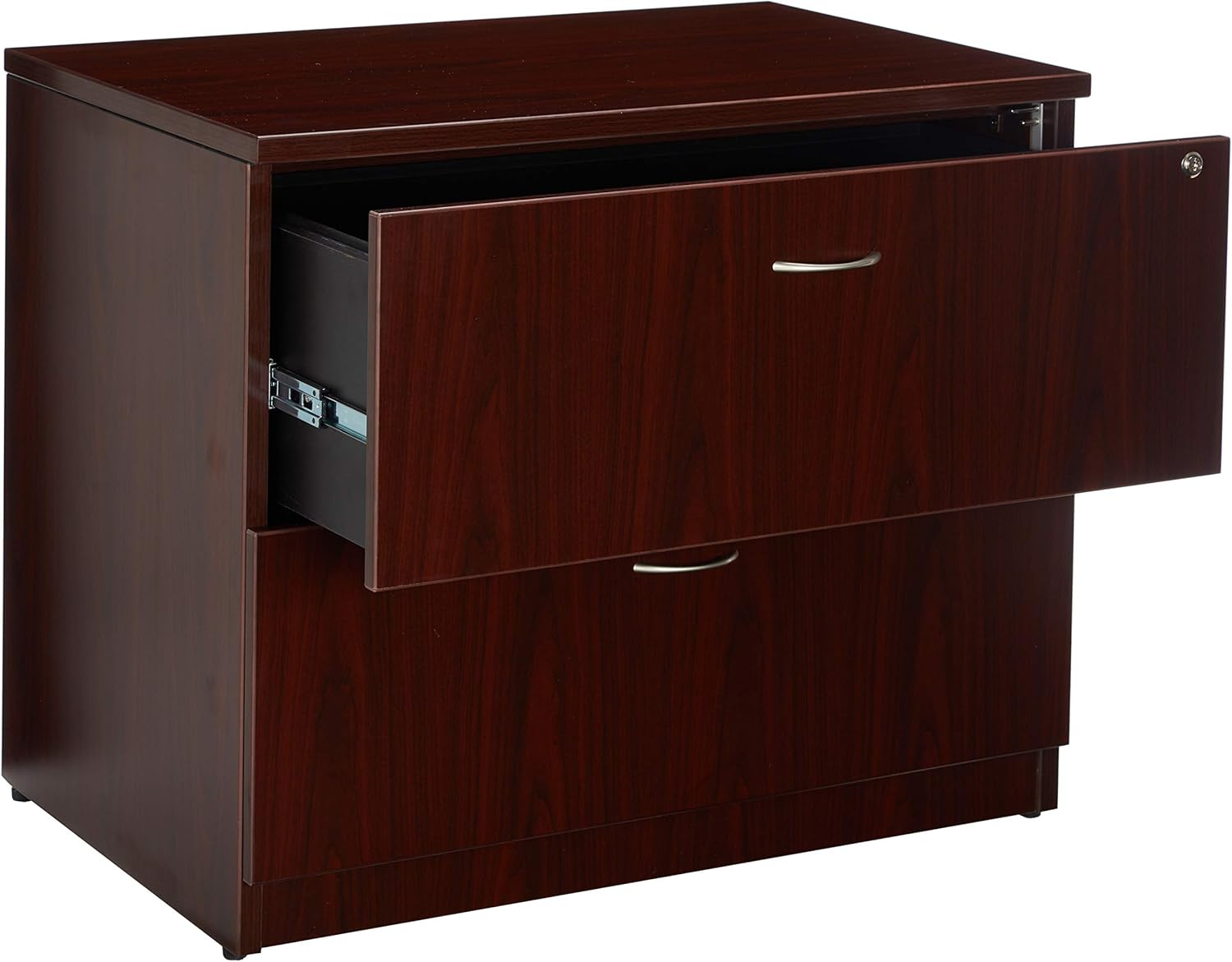 Lorell Lateral File, 35 by 22 by 29-1/2-Inch, Mahogany : Office Products