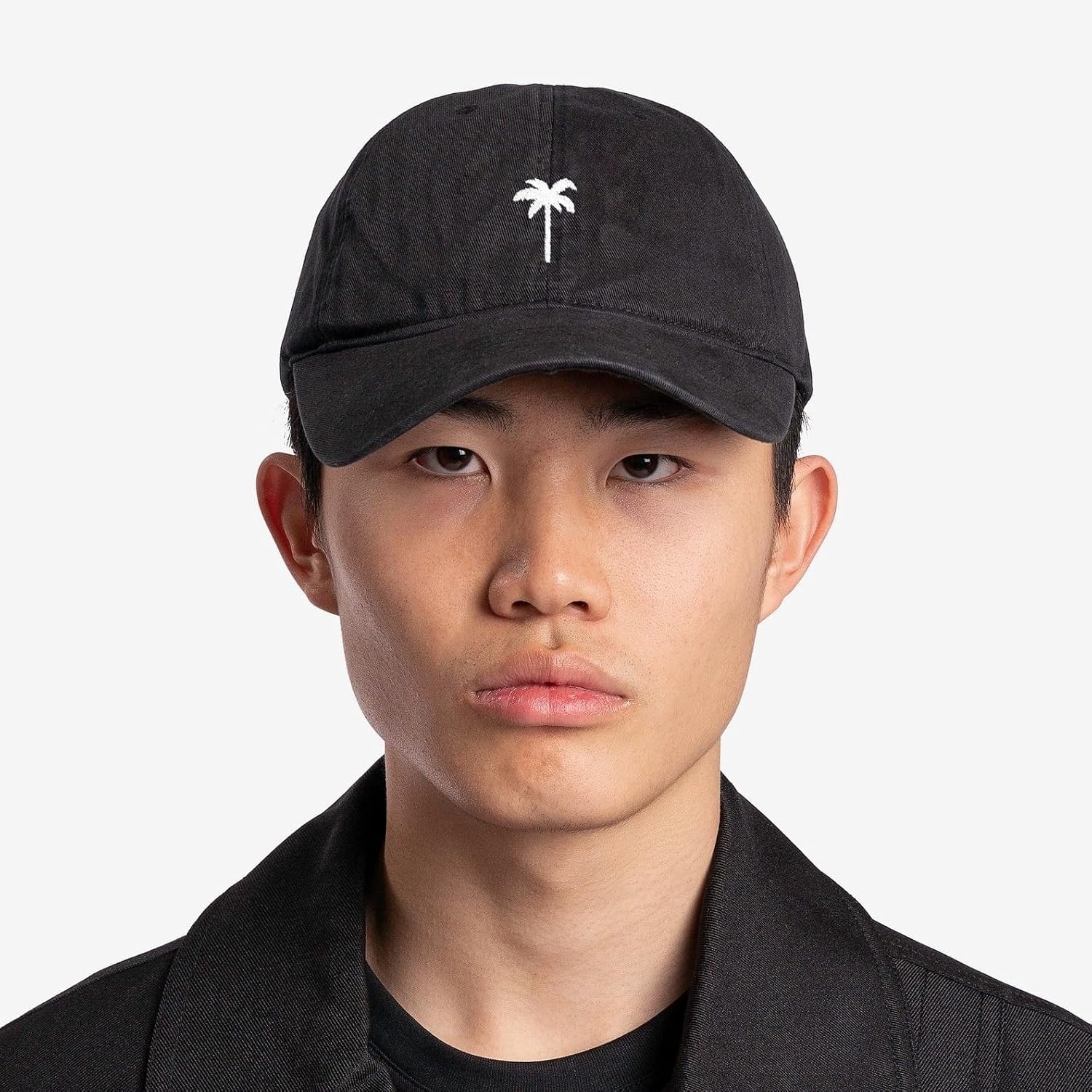Palm Tree Baseball Cap Embroidered Cotton Adjustable Dad Hat