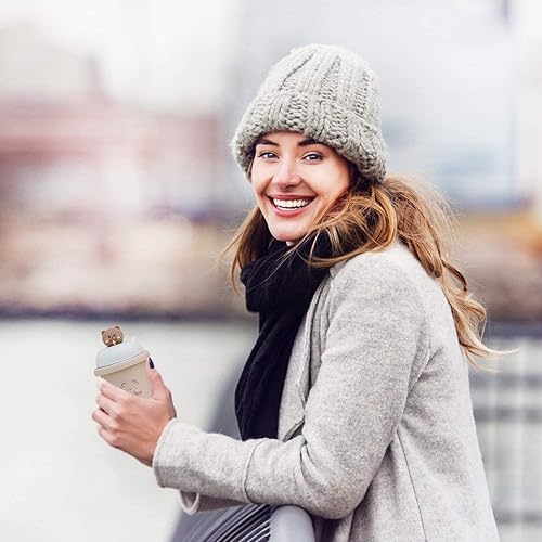 Miniatura 6 de QYMYCD Calentadores de manos recargables, calentador de manos eléctrico de 10000 mAh, batería portátil, calentador de manos USB, calentador de