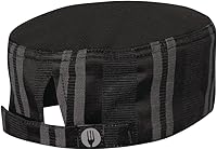 ChefWorks Presidio Cool Vent Chef Beanie - Breathable Unisex Hat with Moisture-Wicking Mesh for Chefs