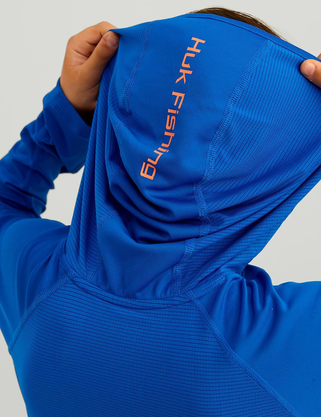 HUK - Kid's Icon Hoodie, Fishing Shirt with Sun Protection for Kids