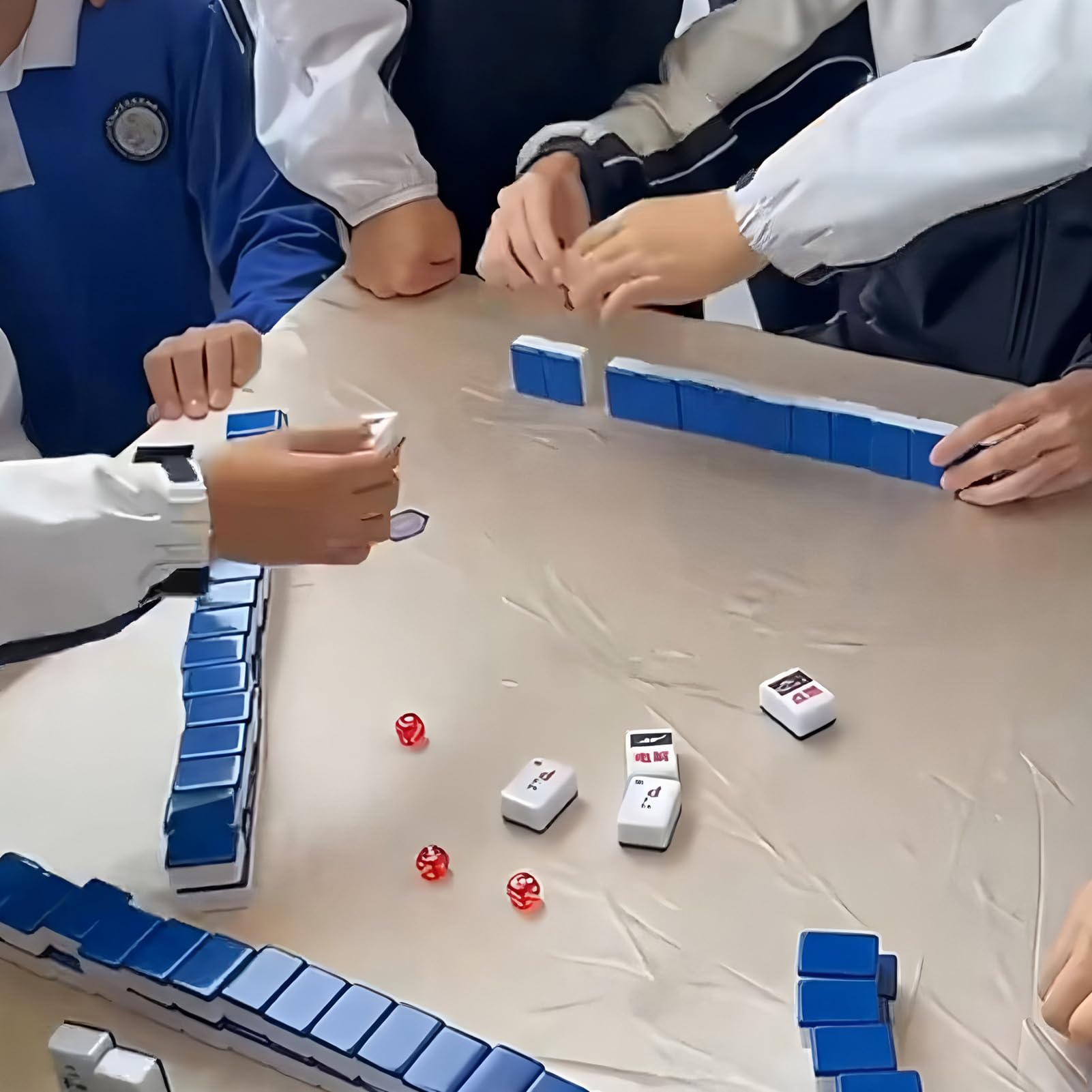 Set Di Tessere Mahjong Da Tavolo Con Tavola Periodica | Giocattoli Educativi Con Simboli Degli Chimici Per Famiglie e In Compagnia