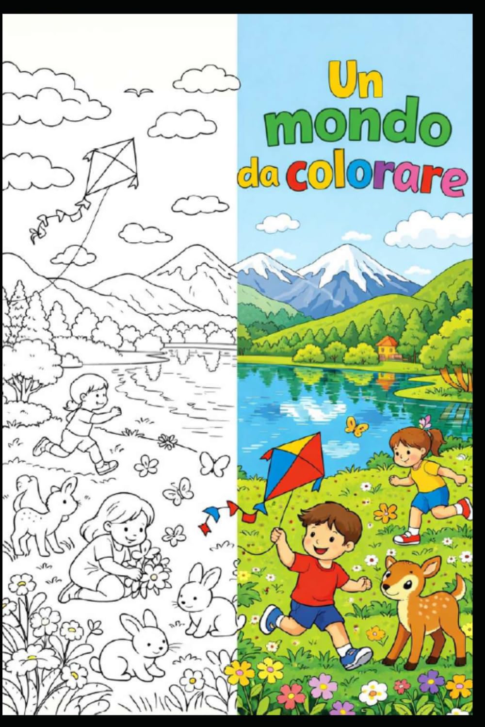 Un mondo da colorare: Paesaggi • Animali • Oggetti (Piccoli Artisti)