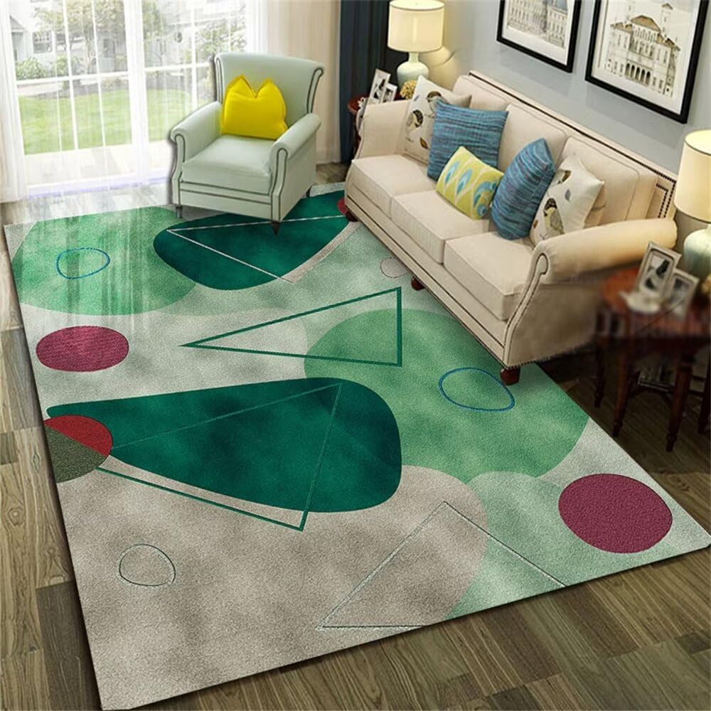 alfombra de juegos para niños Simple, moda y antideslizante alfombras dormitorio 12 verde alfombras habitacion juvenil dormitorio infantil alfombra alfombra para habitacion alfombras dormitorio