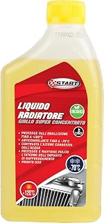START - Líquido Radiador | Protección hasta -70 °C | Para Motores Monobloque de Aluminio | Color Amarillo, 1 L