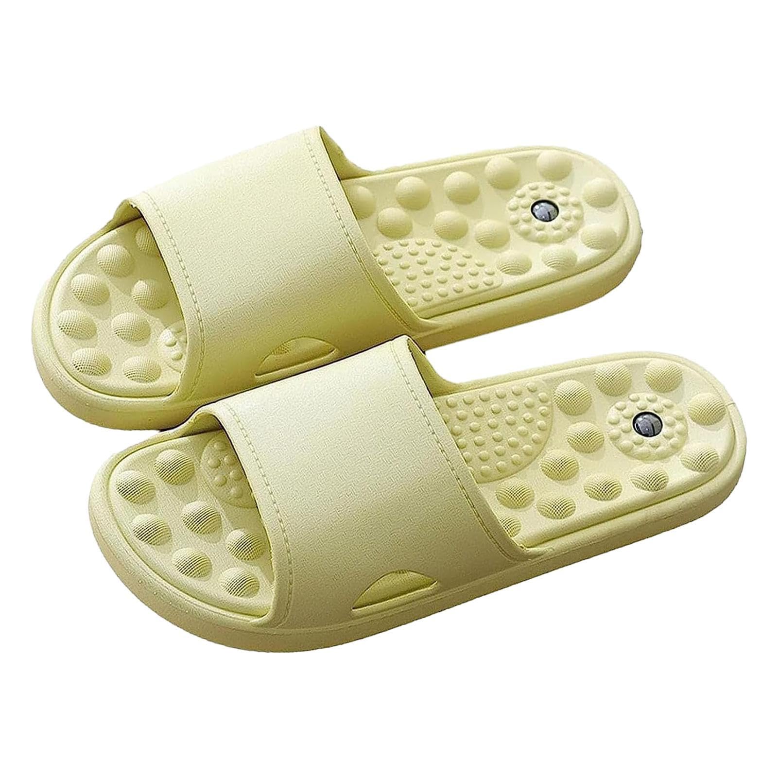 Ceolup Acupressures Slippers for Men | Acupoint Stimulation Massage Slippers Shoes,Reflexology Acupressures Sandals for Men, Women