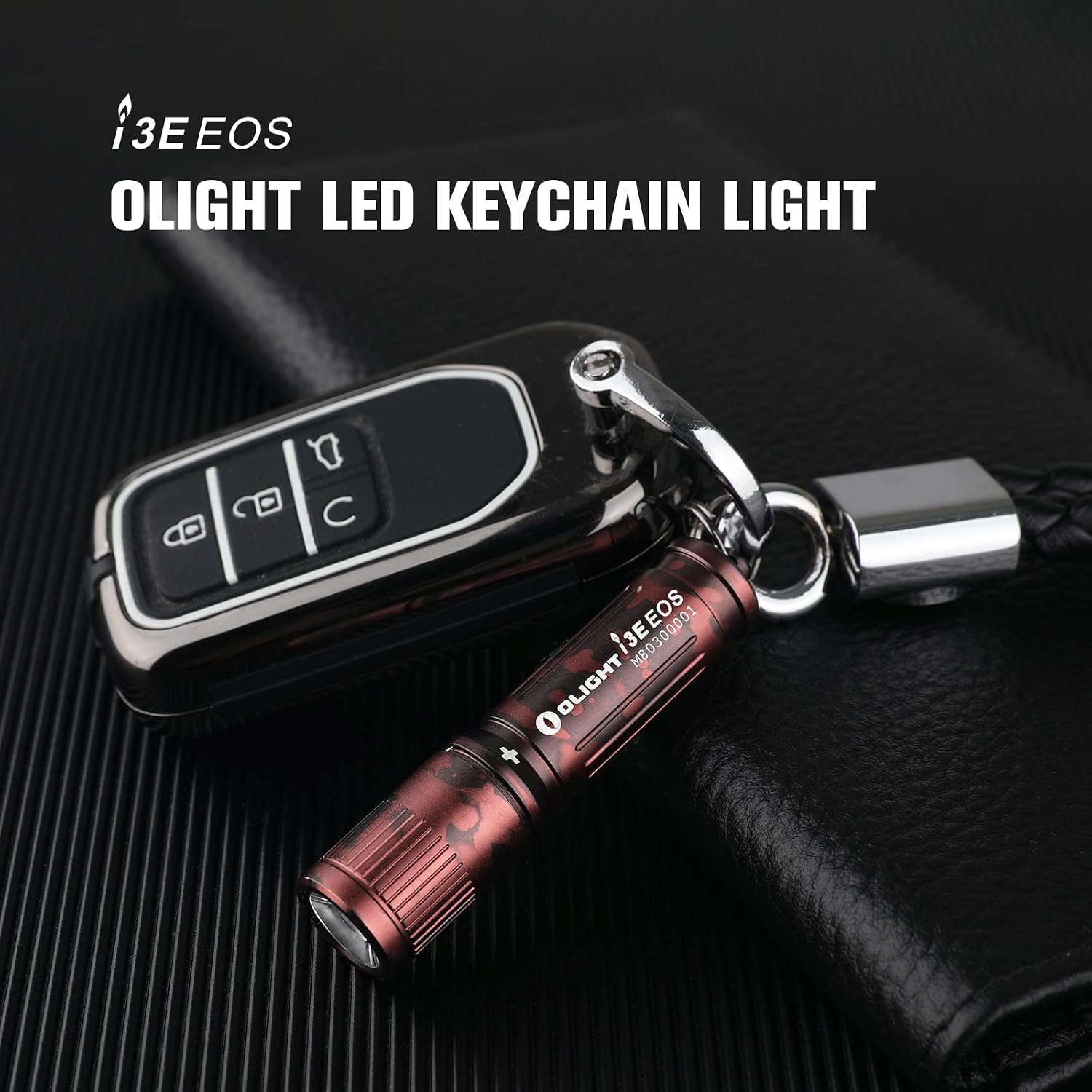 OLIGHT 90 Lumens i3E EOS PMMA TIR Lens AAA Flashlight Compact Keychain Flashlight EDC Flashlight for Night, Camping