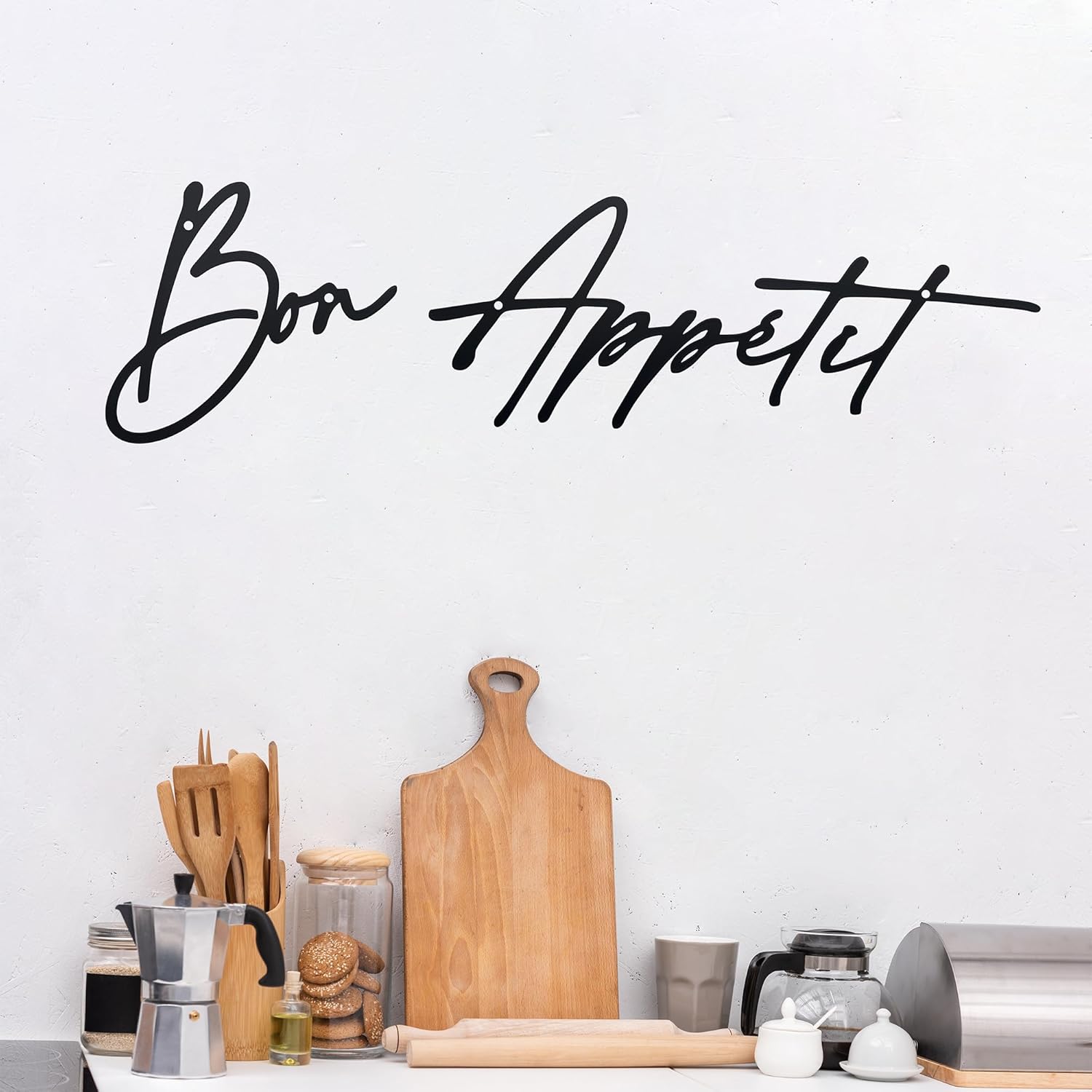 Bon Appetit Sign Wall Decor Bon Appetit Metal Wall Art