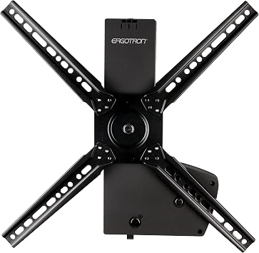 Ergotron Glide Wall Mount LD-X, VESA TV Wall Mount for Monitors or TVs Up to 42 Inches, 12 to 30 lbs Black