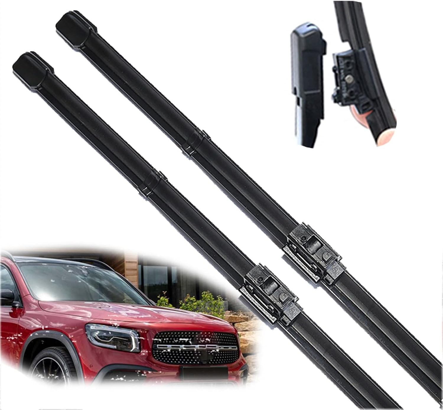Car Front Wiper Blades,for Mercedes for Benz Glb X247 180 200 35 250 2019 2020 2021 2022 Windscreen Windshield Accessories