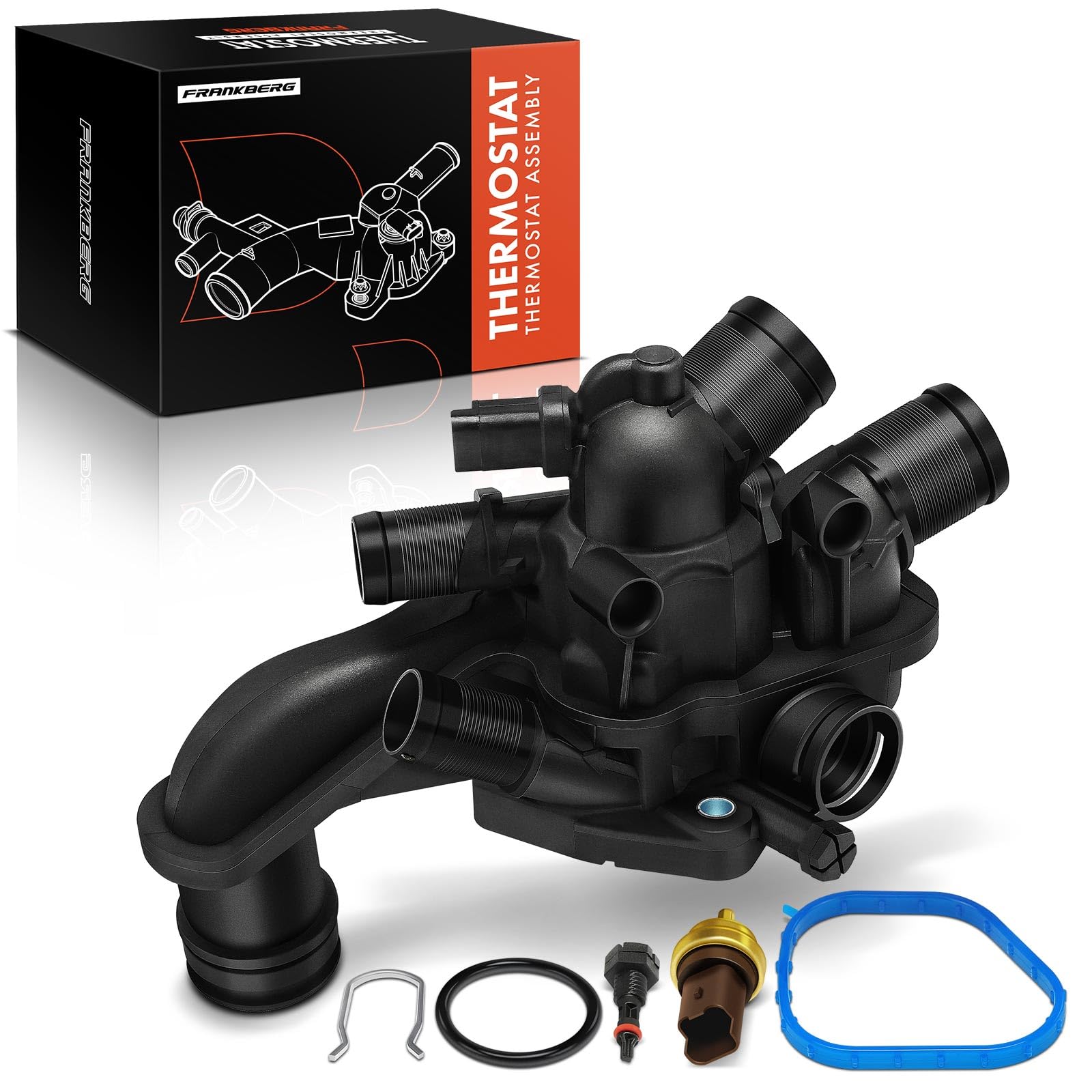 Engine Engine Coolant Thermostat Coolant Thermostat Housing for C3 C4 C5 DS3 DS4 DS5 207 208 3008 308 5008 2006-2020 11537534521