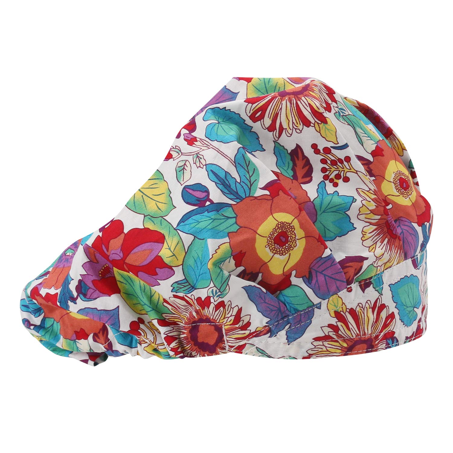 TOMMHANES AMISGUOER Bouffant Scrub Cap for Women and Men - Unisex Hat One Size Multiple Colors