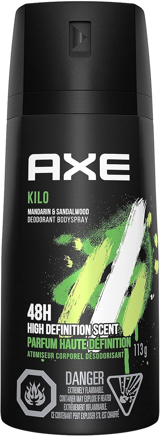 AXE Deodorant Body Spray Kilo 113 GR Amazon.ca Health & Personal Care