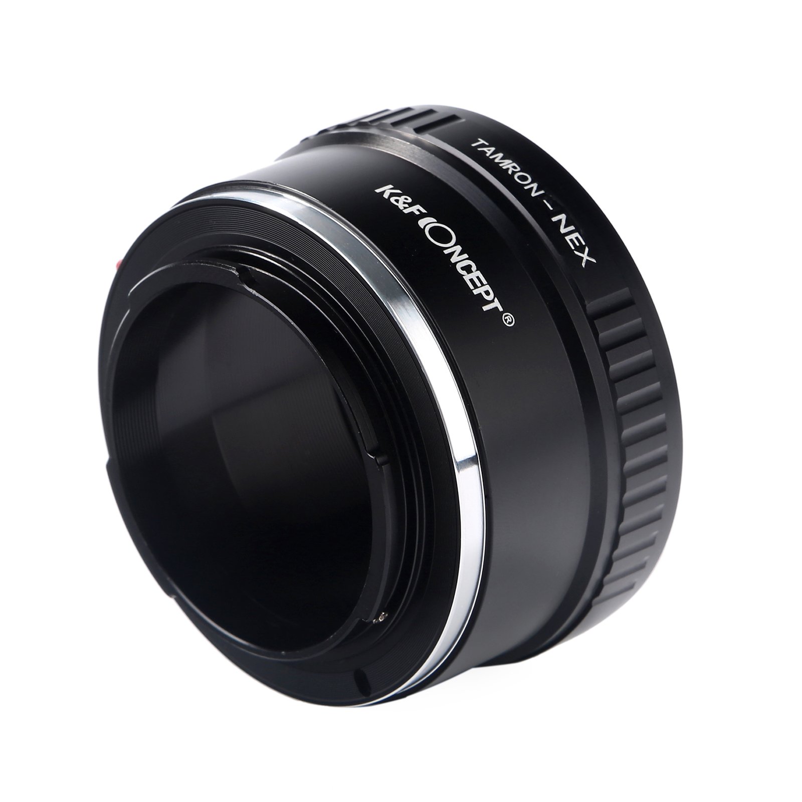 K&F CONCEPT Bague d'adaptation pour Objectif Tamron Adaptall II à Caméra compatibile Con Sony NEX Adaptateur lentille Fait de Laiton et d'aluminium Adaptateur Solide précis Noir