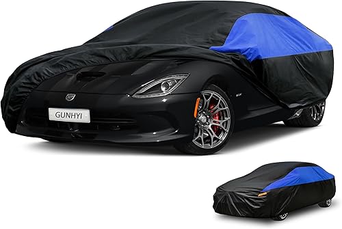 Miniatura 204 de Funda para automóvil Nissan Rogue impermeable para todo tipo de clima, cubierta exterior completa ligera para automóviles, exteriores, sol, UV, 08