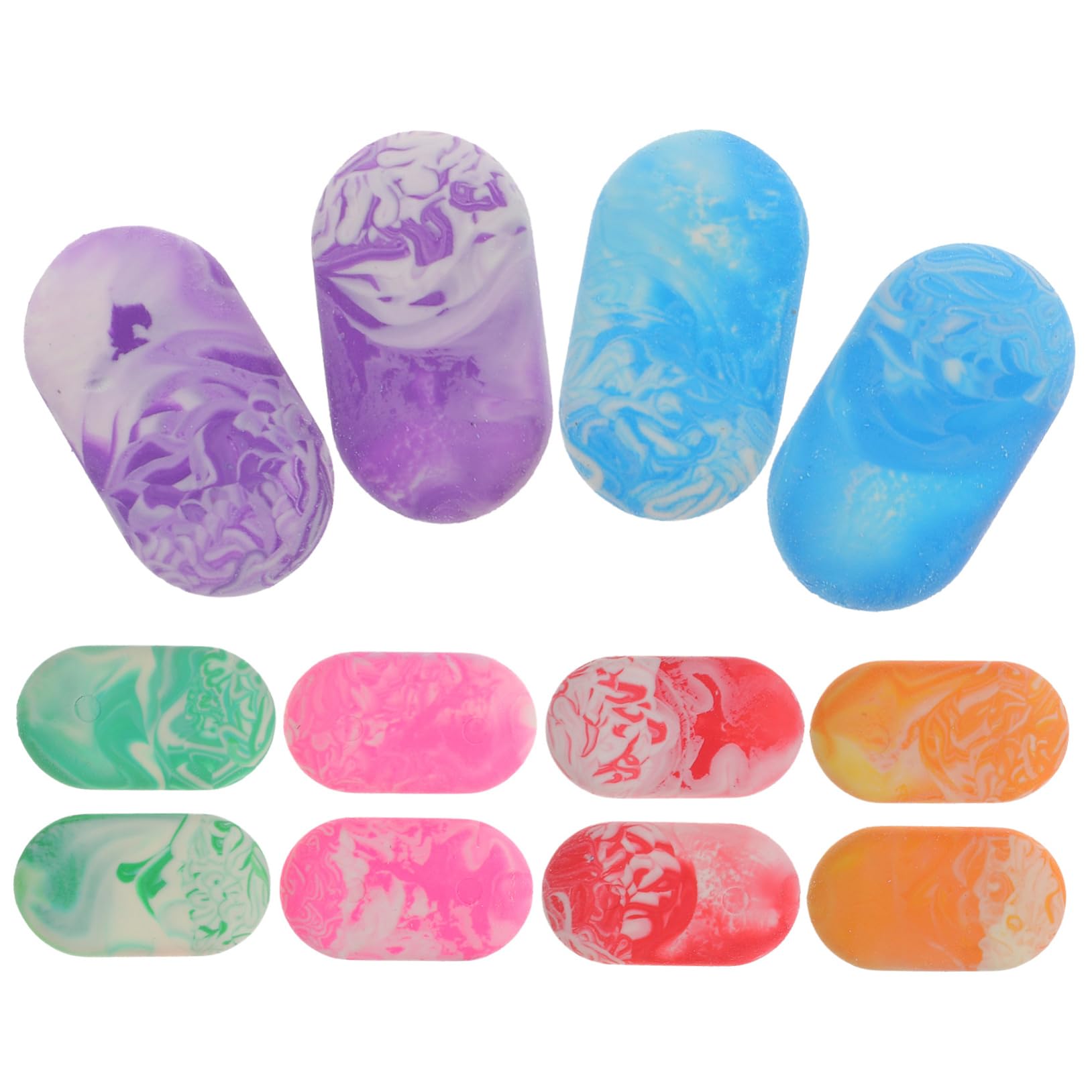 Angoily 4 ensembles Gommes À Crayon En Marbre Gommes À Dessin À Dessin En Marbre Mignonnes Pour Enfants Adorables De Papeterie Pour Enfants 12 pièces * 4