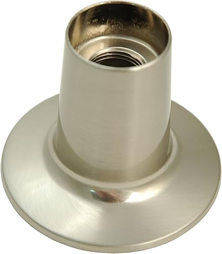 Miniatura 7 de PlumbUSA - Kit de molduras para válvula de ducha de 2 manijas, mango de porcelana, ajuste Price Pfister - Acabado de bronce aceitado