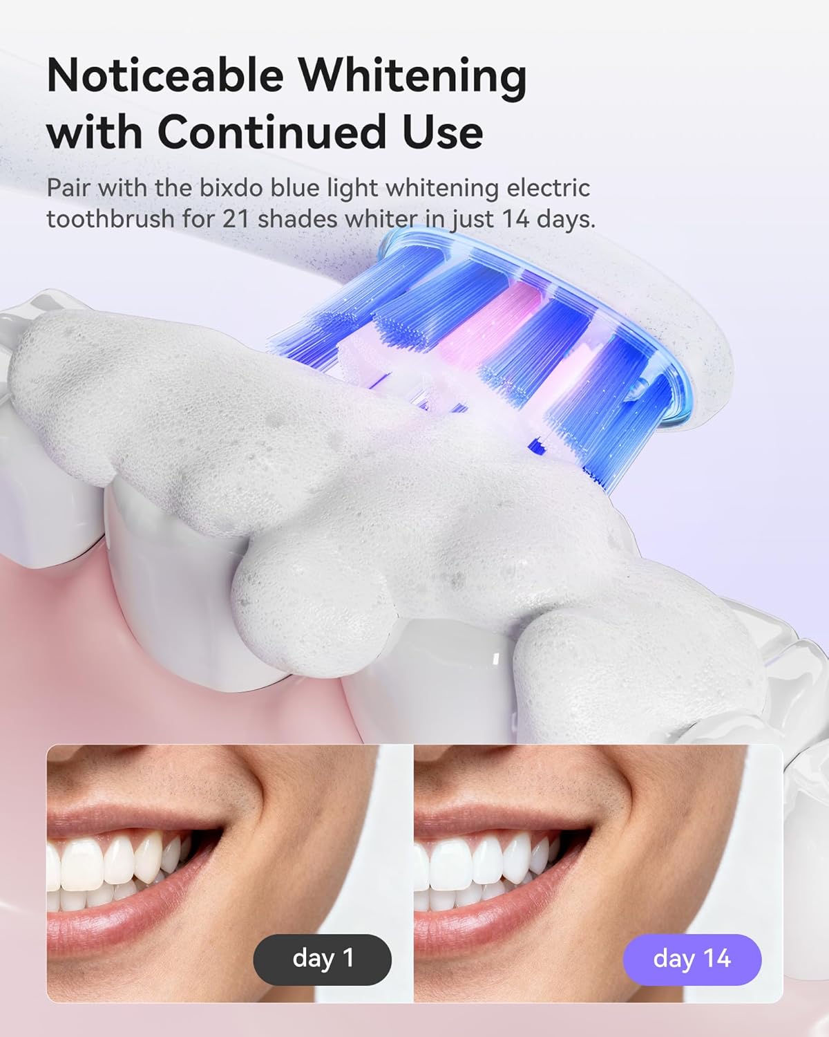 Pap Teeth Whitening Toothpaste, Hydroxyapatite Enamel Repair for Sensitive Teeth & Gums, Fluoride-Free, 28 Days Brightening, Flower Mint, 2.6oz (Pack of 4)