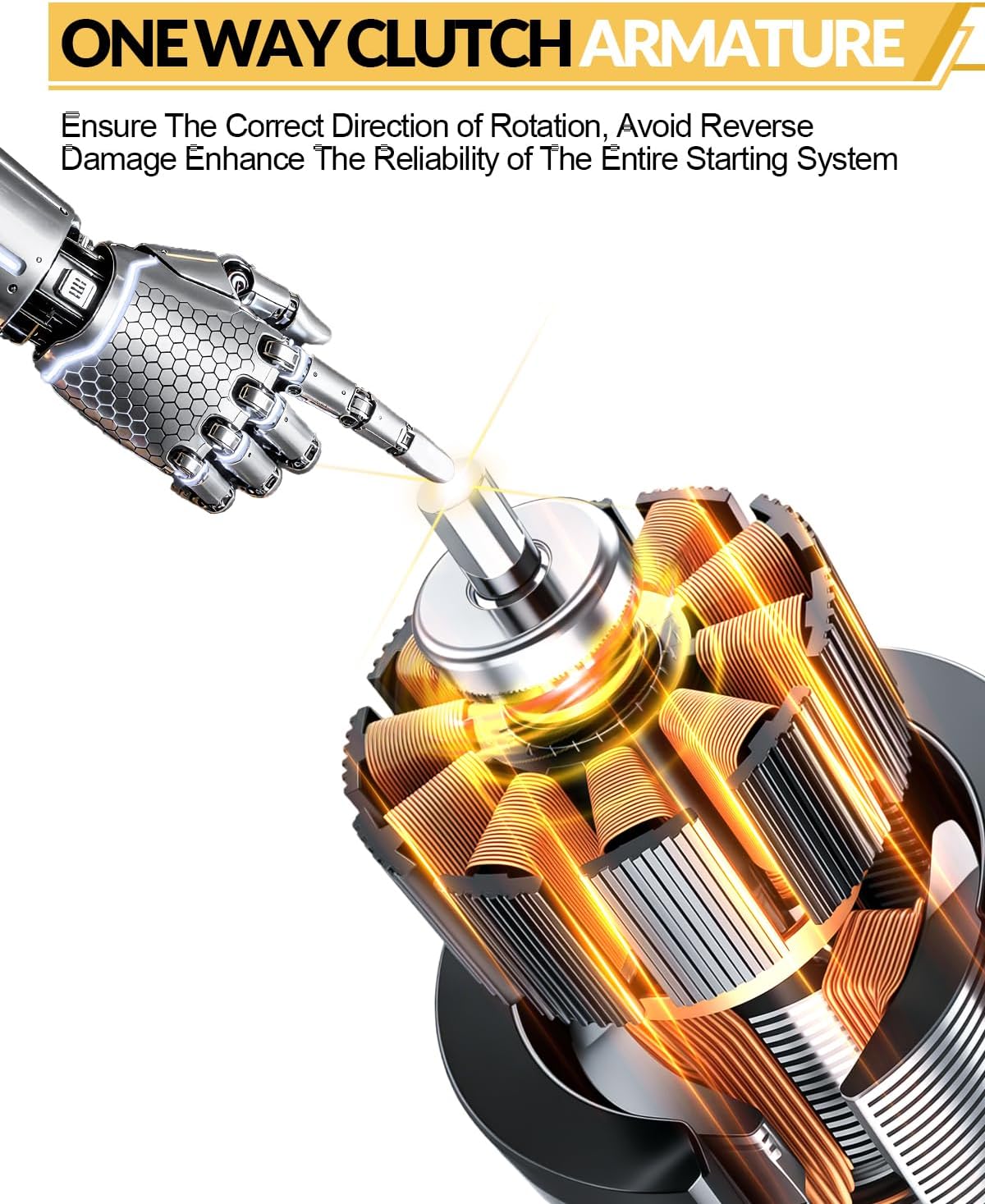 AATEE 19061N Starter for:-Nissan Rogue 2008-2013, Rogue Select 2014-2015, Sentra 2007-2012 2.5L L4 12V 1.7KW 13Teeth, Replace# 23300-ET80A, 23300-ET80B, M0TA0271ZC, 16085