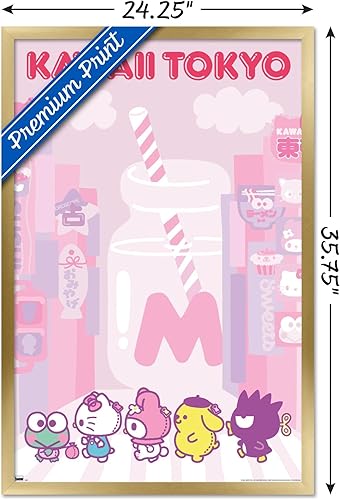 Miniatura 3 de Trends International Hello Kitty and Friends - Kawaii Tokyo Wall Poster
