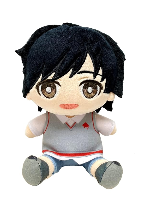 Great Eastern Entertainment Banana Fish - Eiji Okamura Sitting Plush 7" H by Great Eastern Entertainment - Used condition - US$11.93