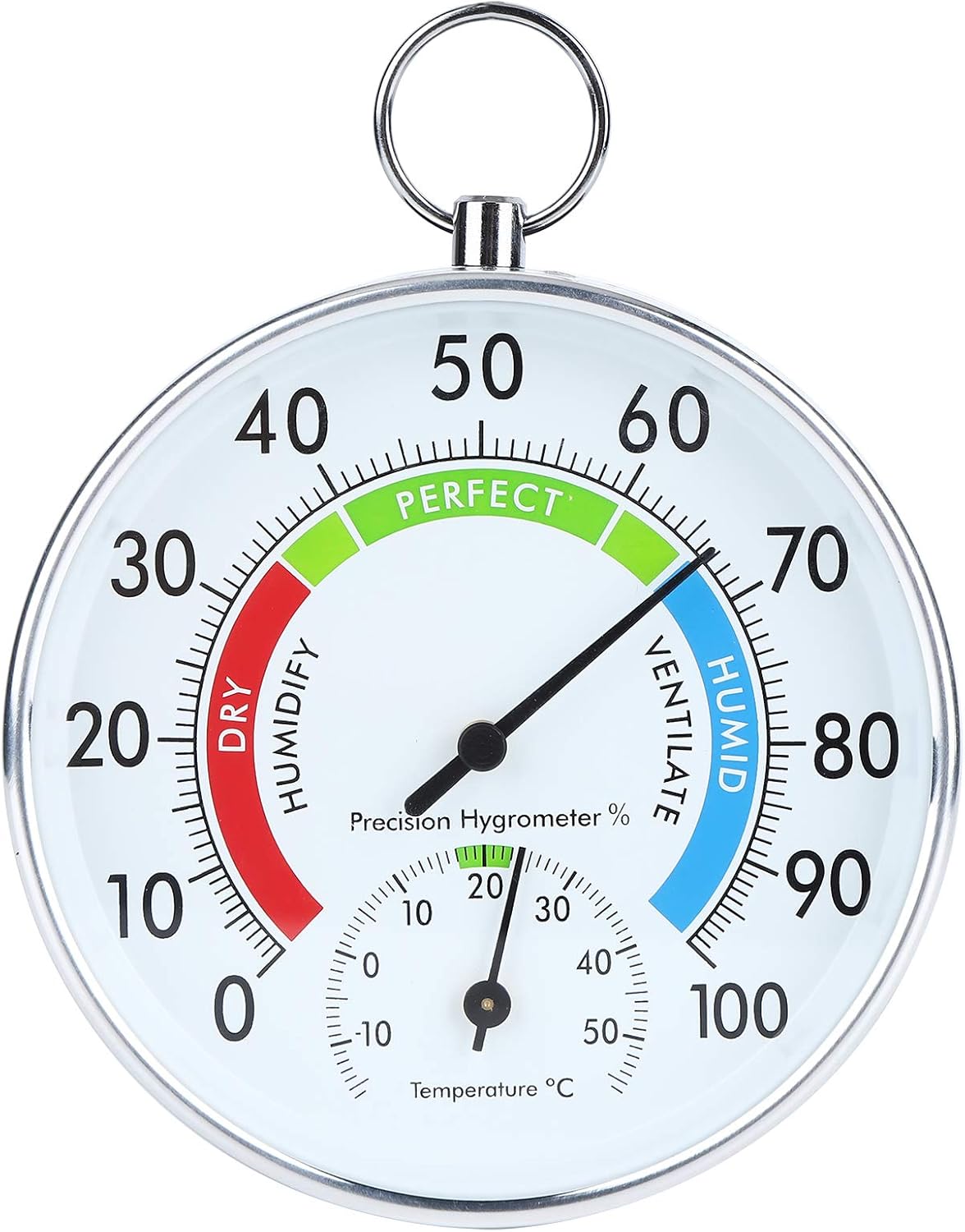 Qiilu Grow Tent Thermometer Hygrometer Thermometer
