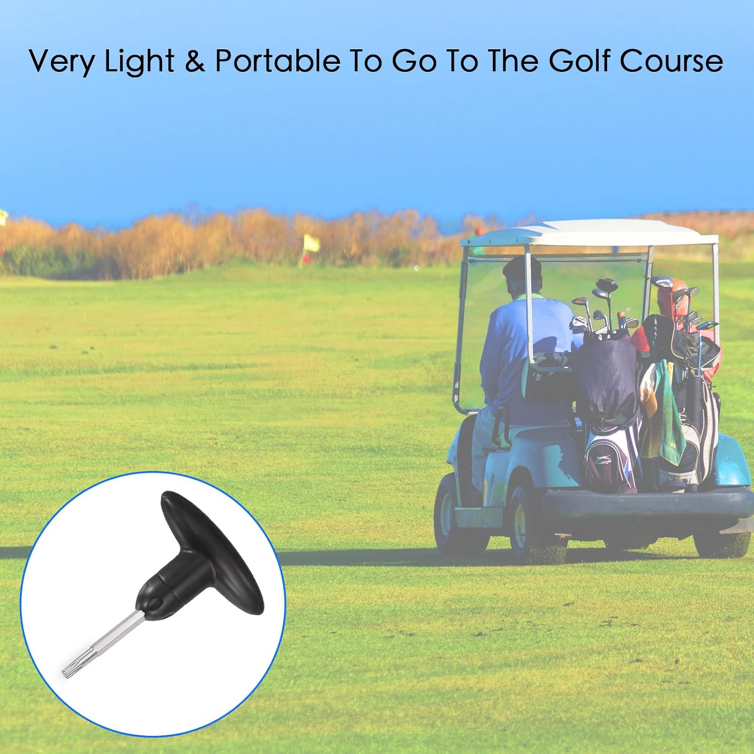 Golf Torque Wrench Lightweight Replace Adjustment Torque Tool | For Golf Club Driver Shaft Adapter