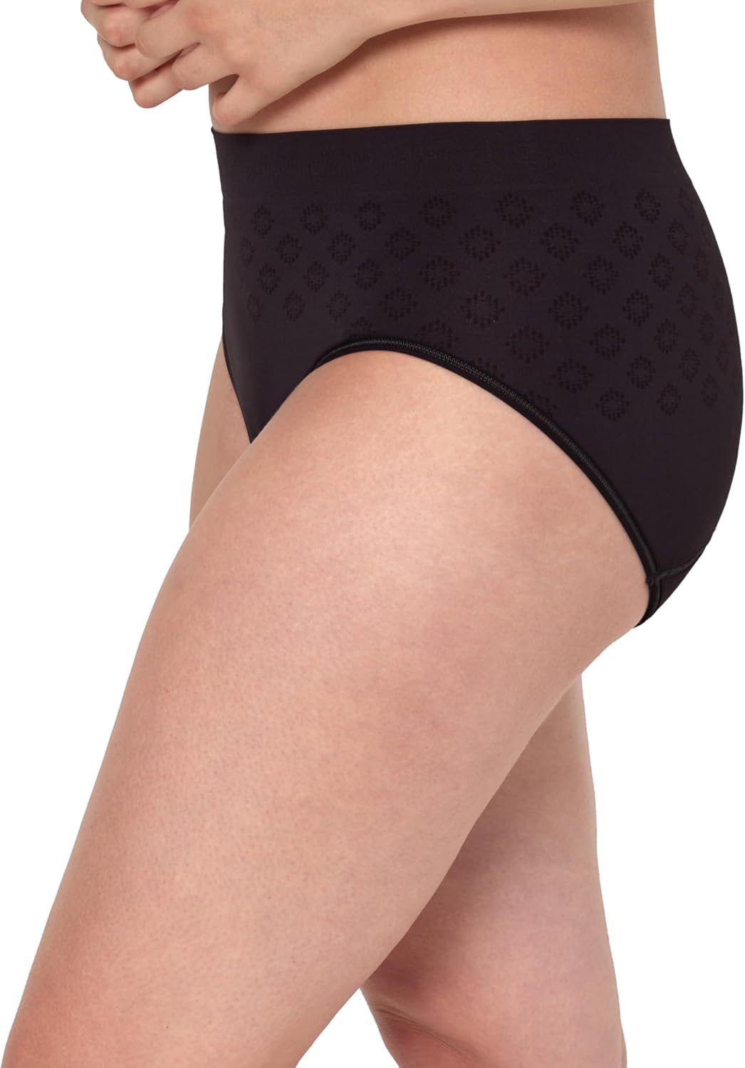 Bali womens Beautifully Confident Seamless Period Underwear Brief, Light Leaks Protection - Image 2