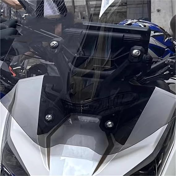 Wind Screen Motorcycle Windshield For Zontes ONTES 368G 368g 368 G Modified Front Wind Deflector Windshield(Smoke 63cm)