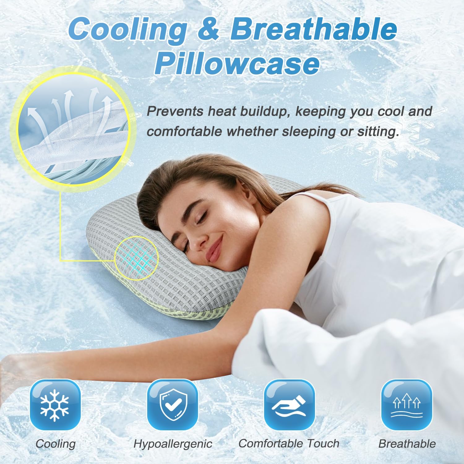 Hemorrhoid Donut Pillow for Tailbone Pain Butt Lifting Chair Cushion for Bed Sore Butt Pillows After Surgery Sitting Donut Postpartum Pillow Cool Seat Lifting Cushion Pressure Ulcer Relief