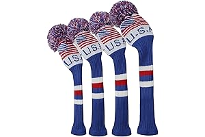 Scott Edward USA Knit Wood Golf Head Covers