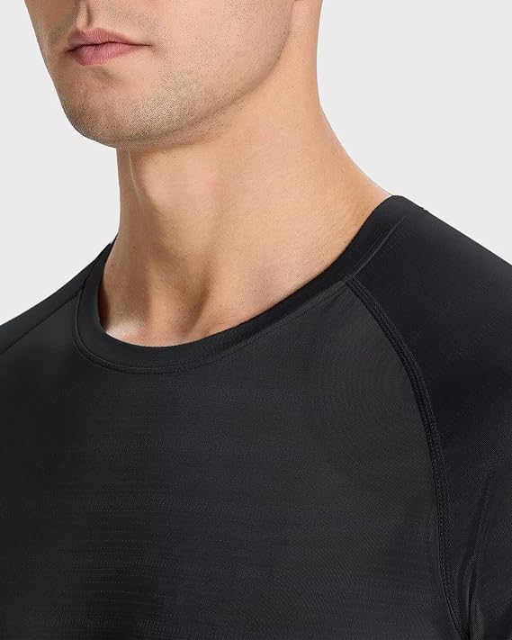 SNOWTEN Men's Long Sleeve Shirts Lightweight UPF50 Quick Dry Rash Guard Cooling Tee