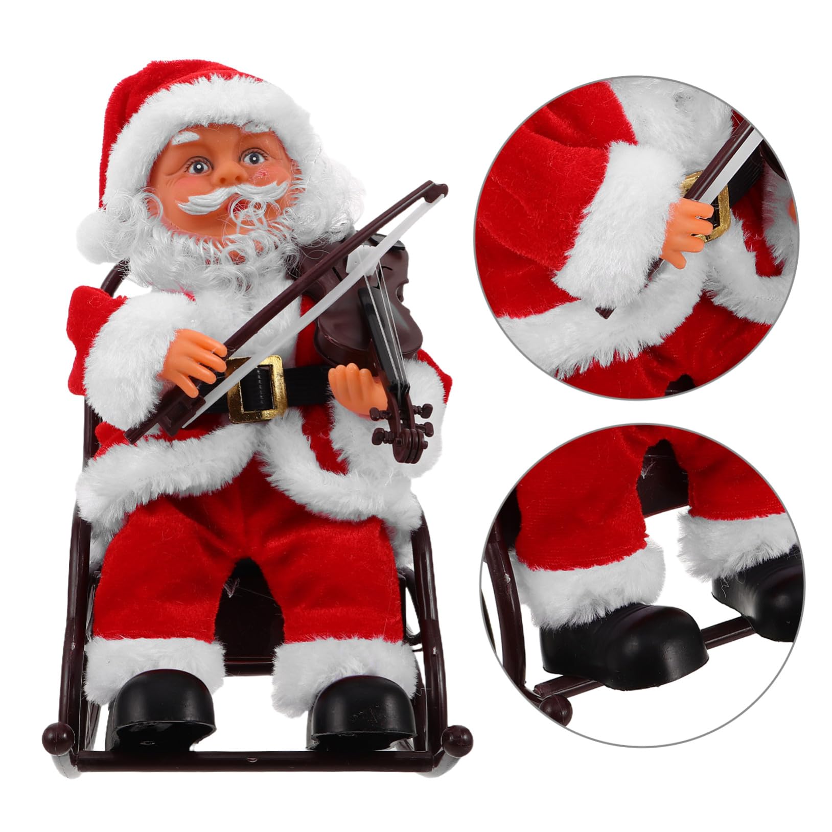 ORFOFE Recuerdos De Fiesta De Navidad Juguetes Eléctricos Creativos Precioso Juguete Navideño De Papá Noel
