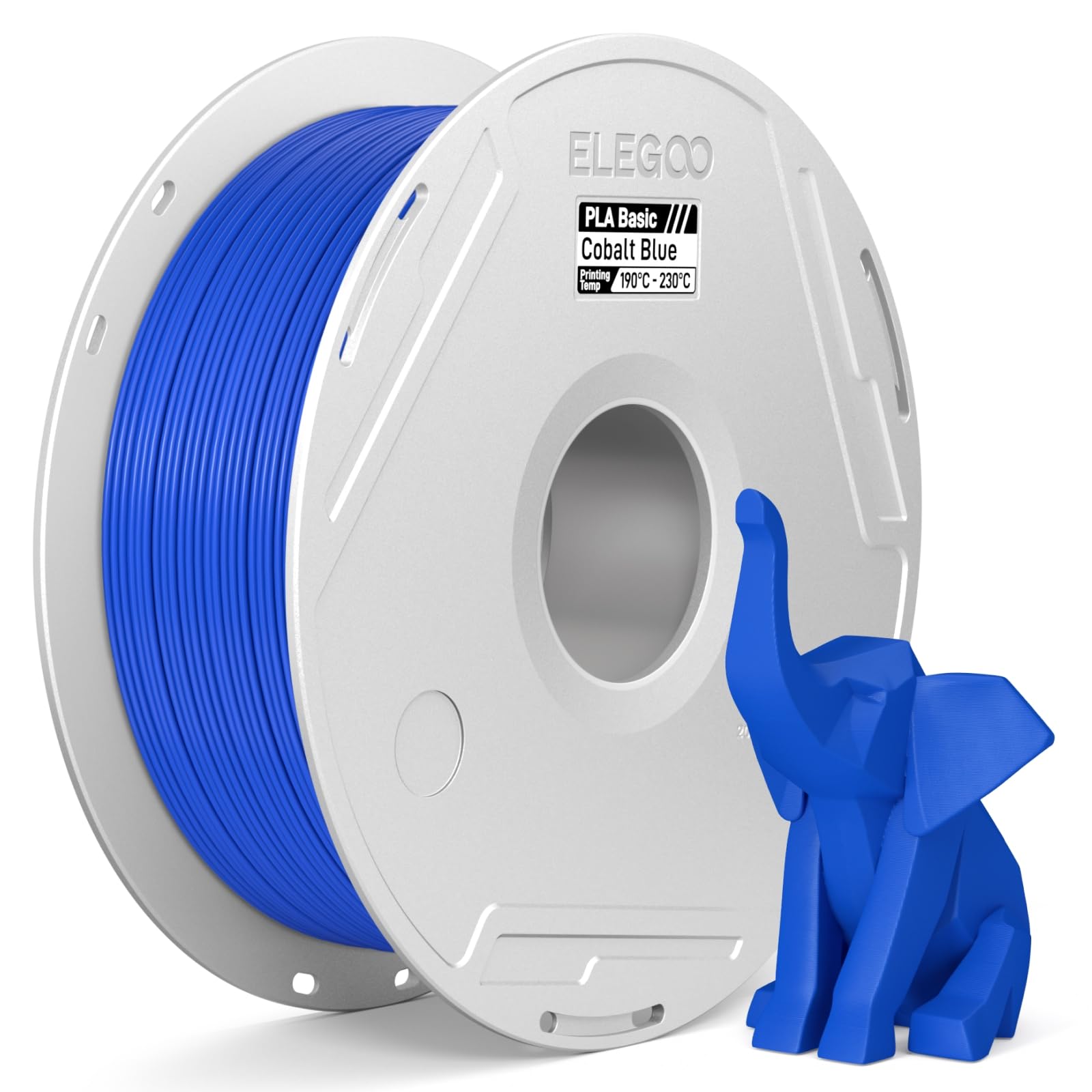 ELEGOO PLA Filament 1KG - Black Refill -14