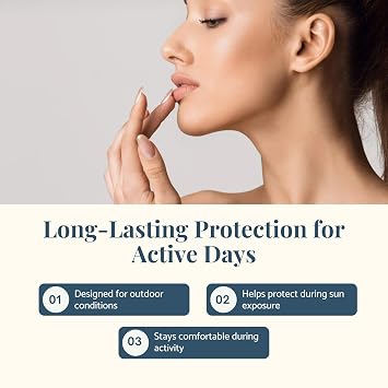 Aloe Kote SPF 25 Lip Balm Aloe Vera & Moisturizing Oils Alcohol-Free, Hydrating, Healing, Protecting Aloe Up Lip Balm Sun Protection for Dry Lips, Nose & Ears 2 Pack