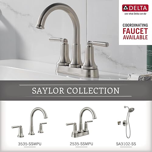 Vista 56 de DELTA 73508-SS Saylor Bath Hardware Toallero, Acero inoxidable