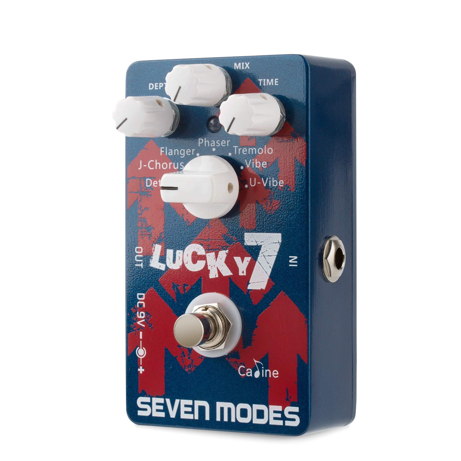 Caiine Lucky 7 ギターエフェクター Amazon.co.jp: Caline Lucky 7 Seven Modesギターエフェクター