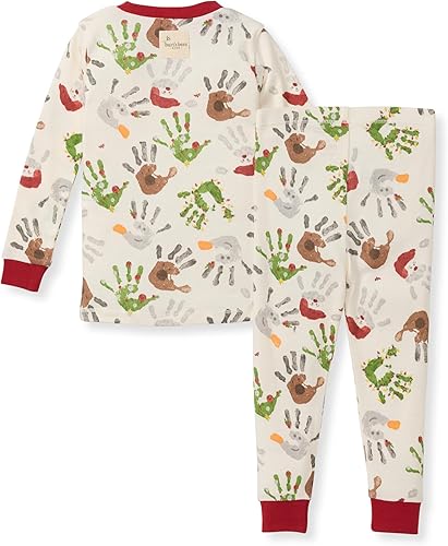 Miniatura 82 de Burt's Bees Baby Pijama para niña, 2 piezas, camiseta de manga larga y pantalones de algodón orgánico