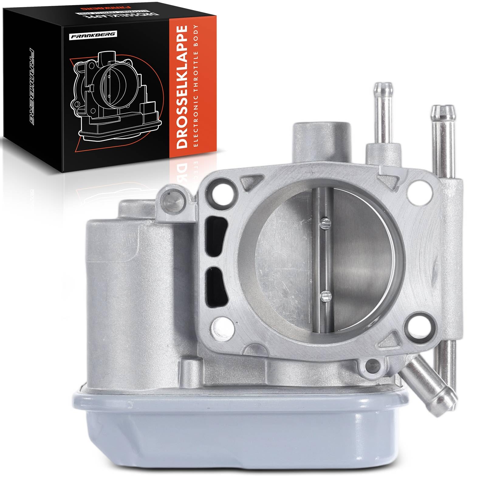 Frankberg Drosselklappe Kompatibel mit Astra G Cabriolet F67 1.6L 2001-2005 Corsa C X01 1.4L 2000-2009 Meriva 1.6L 2003-2010 Vectra C CC 1.6L 2005-2008 Replace# 9192122