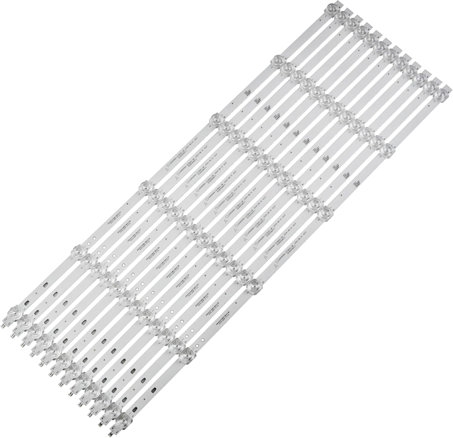 12 Pieces (A) LED Backlight Strips for ONN 100012587 LED65D06A-ZC56AG-08 6S1P 30365006013 65V81 LU65C61 LU65J71 LS65AL88A81 RCA RTRQ6522-US