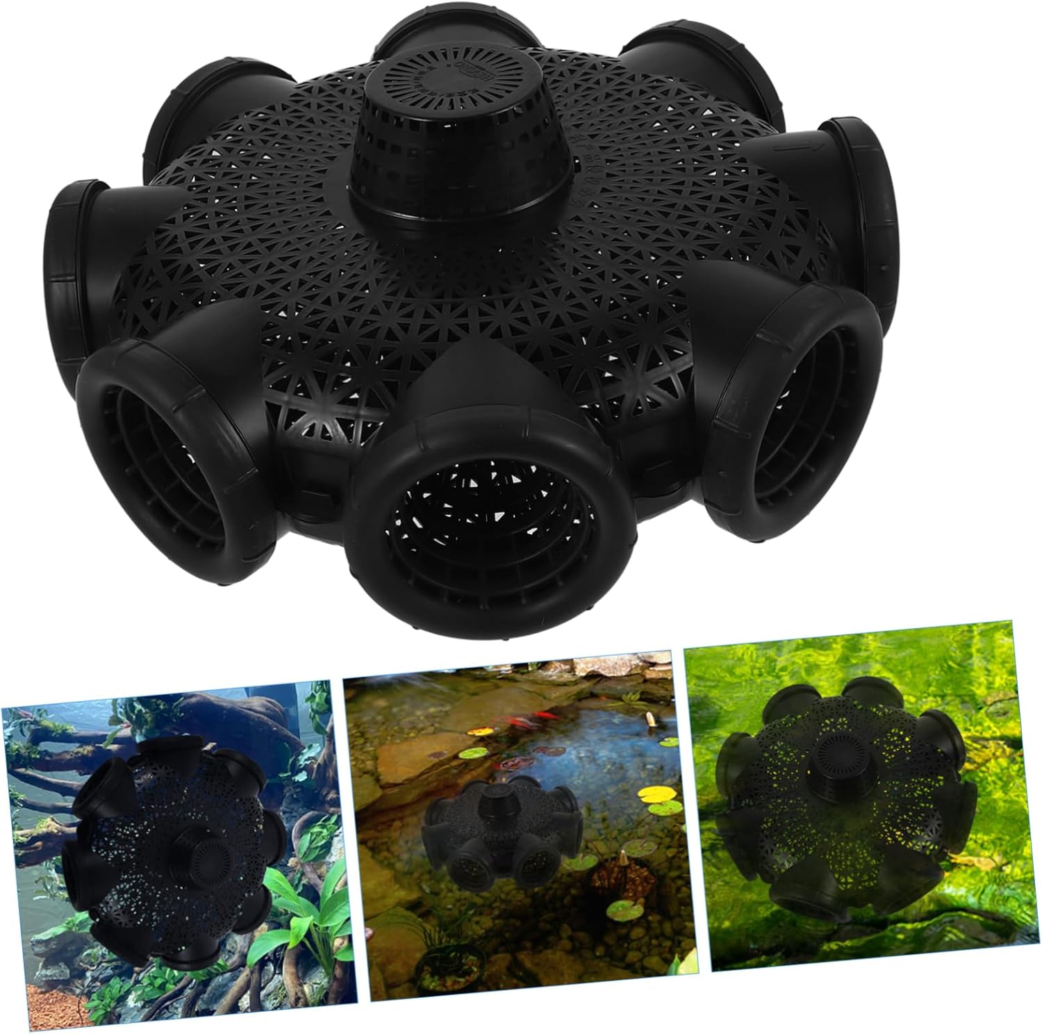 EEL Cage Bait Thrower for Carp Fishing Sturdy Plastic Bait Feeder Holder Outdoor Fishing Accessory