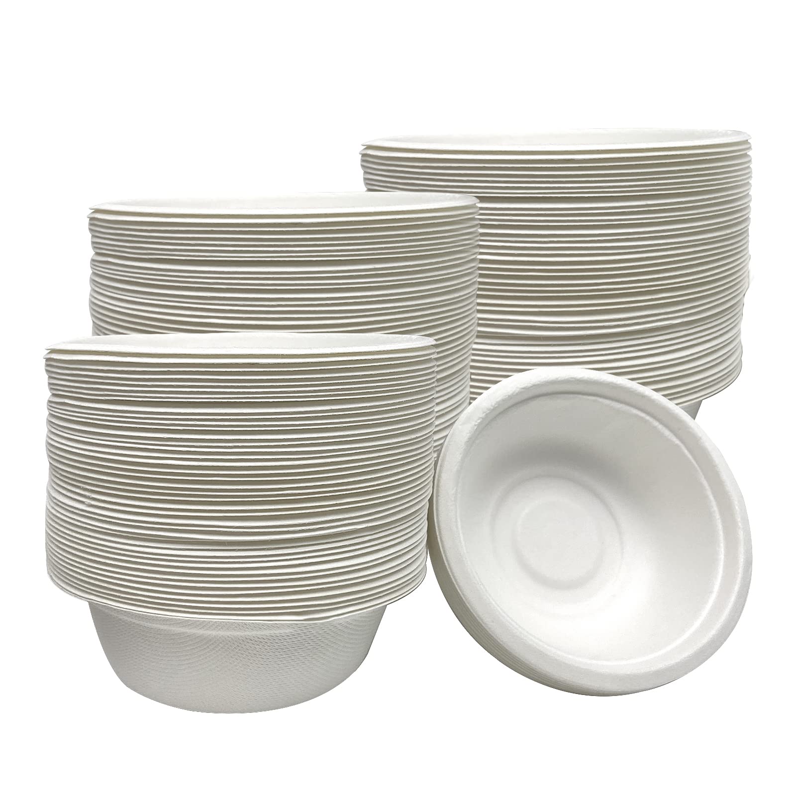 Bols en papier jetables SEUNMUK compostables pour éviter la vaisselle