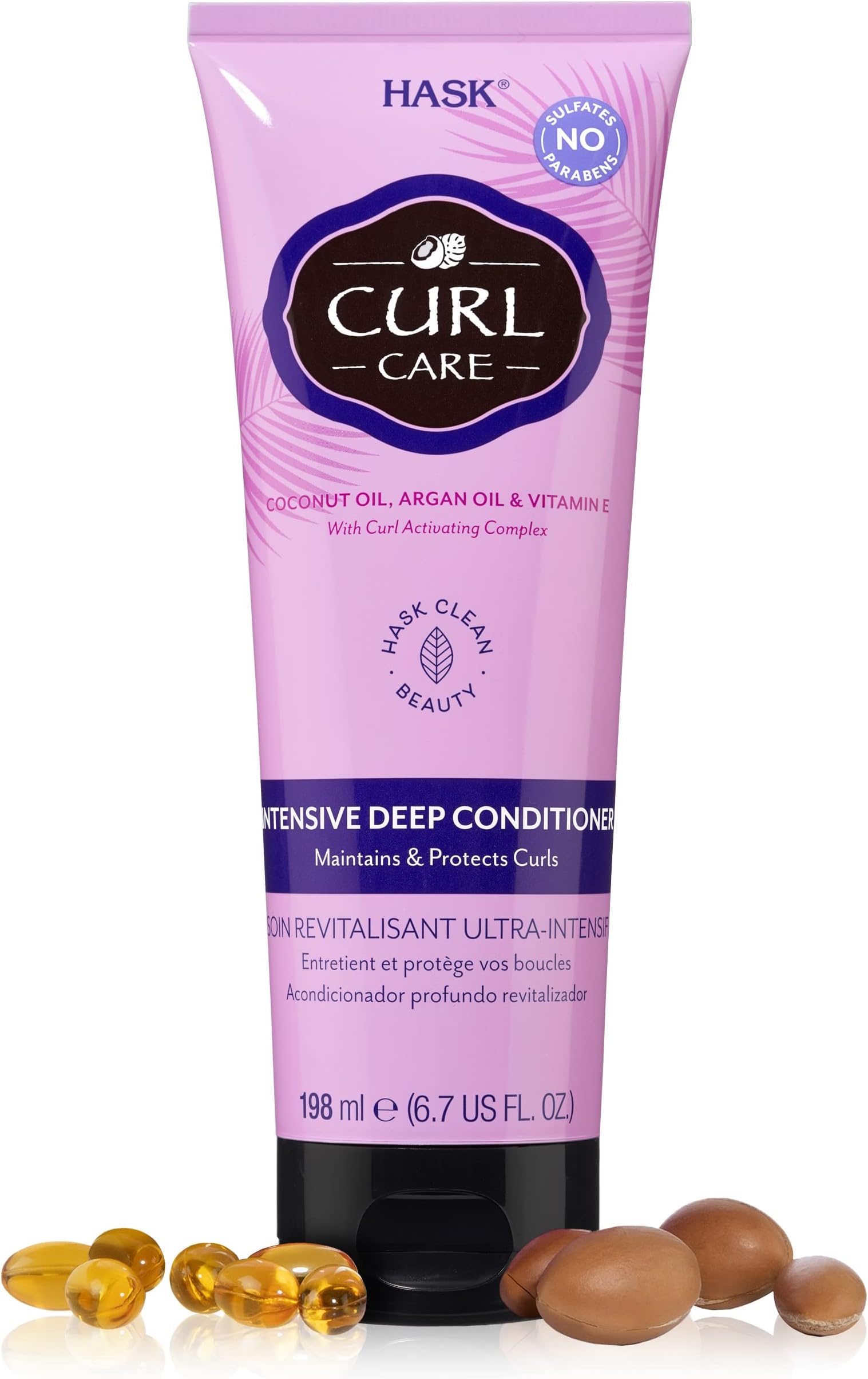 Hask Curl Care Intensive Deep Conditioner 198ml