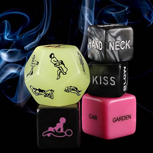 Miniatura 3 de Dados sexuales para parejas adultas, juegos sexuales, juguetes sexuales para parejas, dados sexuales nocturnos, juguetes sexuales y juegos para
