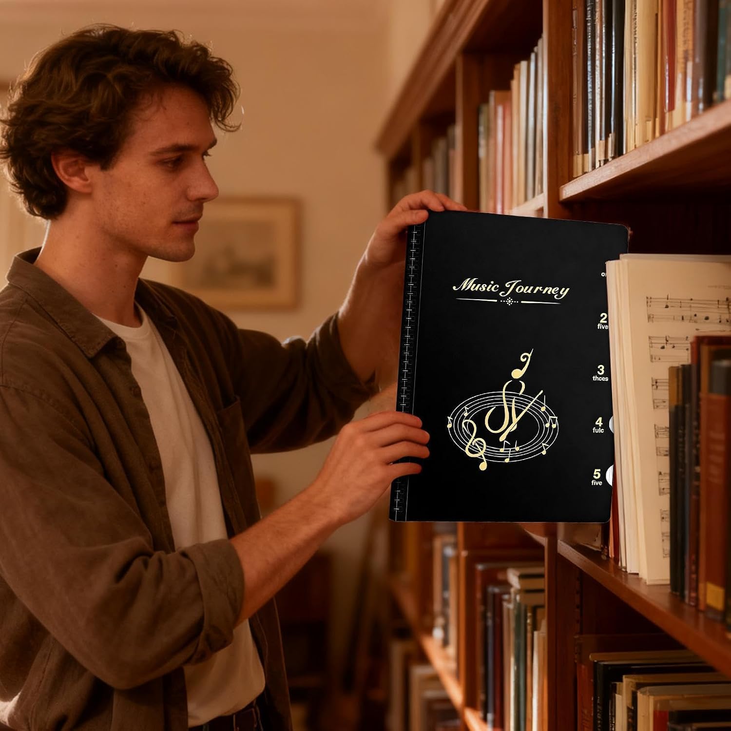 Music Folder Music Sheet A4 Holder Binder image 2