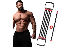 Chest Expander for Chest Arm Legs Shoulder Back Muscles Training by Home Gym Workout Band