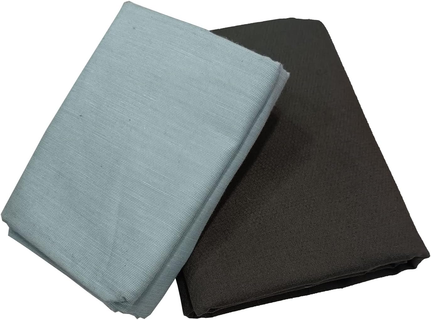 Men's Poly Blend Shirt and Trouser Unstitched Fabric Set - Gift Pack (Multicolour_Free Size) 20004, Aegean Blue, Free Size
