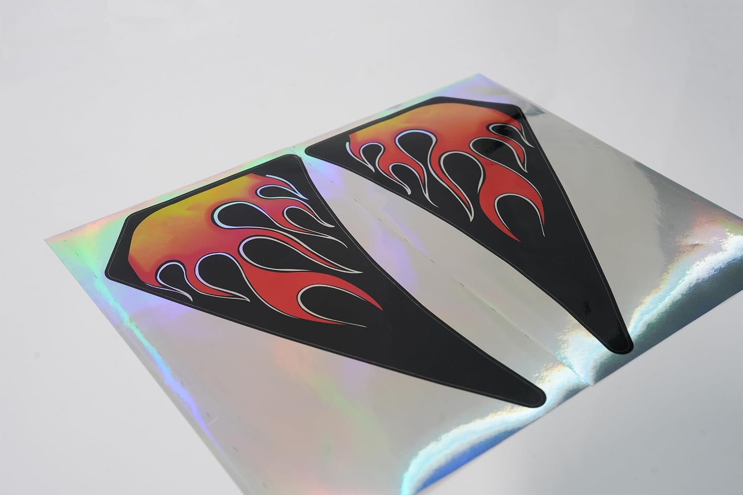 JMCHstore Side Panel Flame Sticker Decals for Motovox MBX10 Monster Mega Moto MMB80 80cc MMB105 105cc, For Mototec 105cc Mini bike