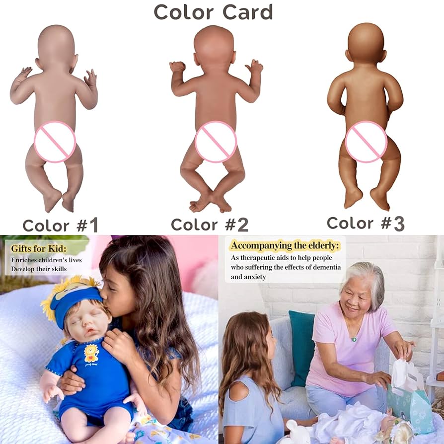 【最終値下げ】リボーンドール 新作キット エリアンナちゃん Amazon | Lonian 赤ちゃん 人形 22インチ 55cm リボーンドール