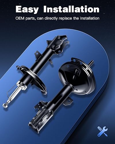 Miniatura 4 de Amortiguadores delanteros ECCPP para Lexus RX330, 2007-2008 para Lexus RX330, 2007-2009 para Lexus RX350, 2007-2008 para Lexus RX400h, 2001-2007